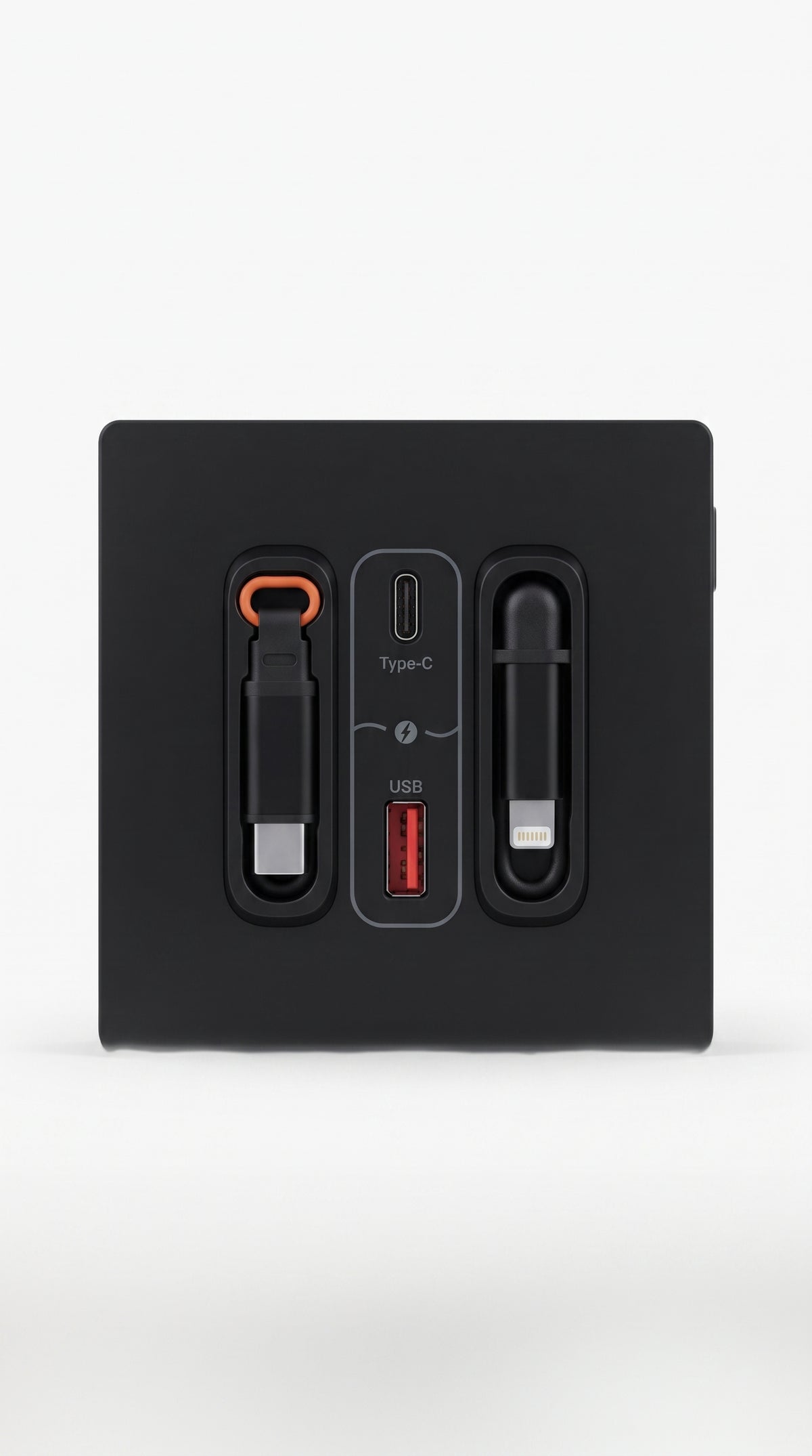 3-in-1 Fast Charging Cable Set – USB, Type-C & Lightning